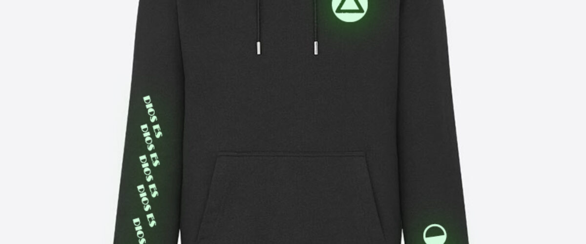 DC SUDADERA GAMER KRIPTON Front hoodie Dios es chido